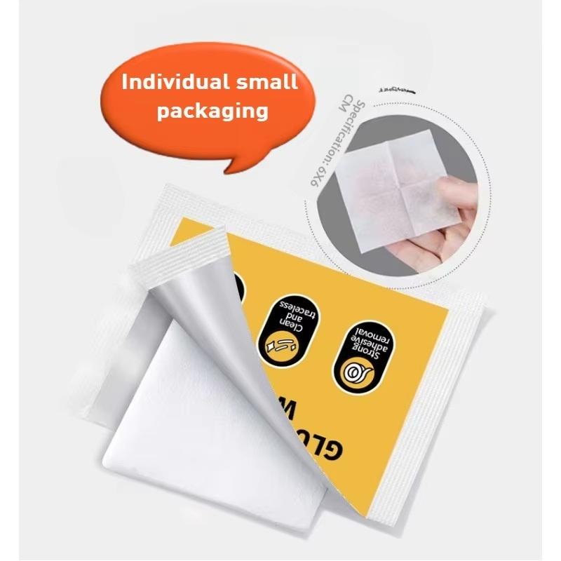 Adhesive Remover Wet Wipes Heavy Duty Non-Toxic Glue Stain Remover for Glass Ceramic Floor Plastic Garage Home Cleaning Use