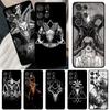 Satanic Scary Skull Case For Samsung Galaxy S22 S21 Ultra Note 20 S8 S9 S10 Note 10 Plus S20 FE S21 FE Cover