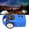 Hand Crank Solar Radio AM FM SW Emergency Radio with LED Flashlight Reading Light MP3 Player for Outdoor Camping