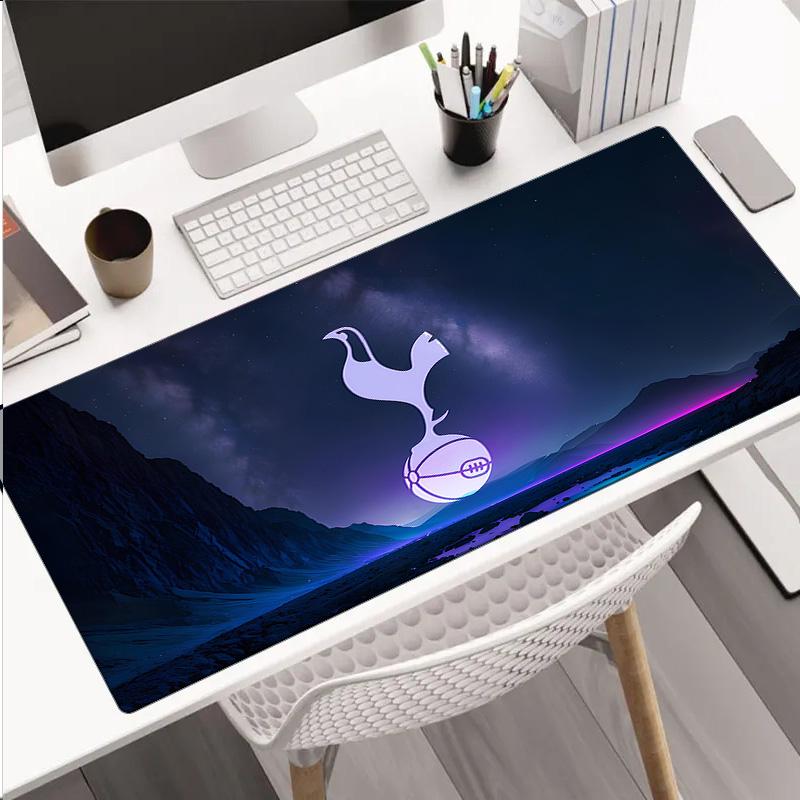 Tottenham Crest Design Mouse Pad, Rubber Base, Mouse Pad for Gamers and Office Use, Gaming Desk , Easy To Clean Mat Christmas fan gifts