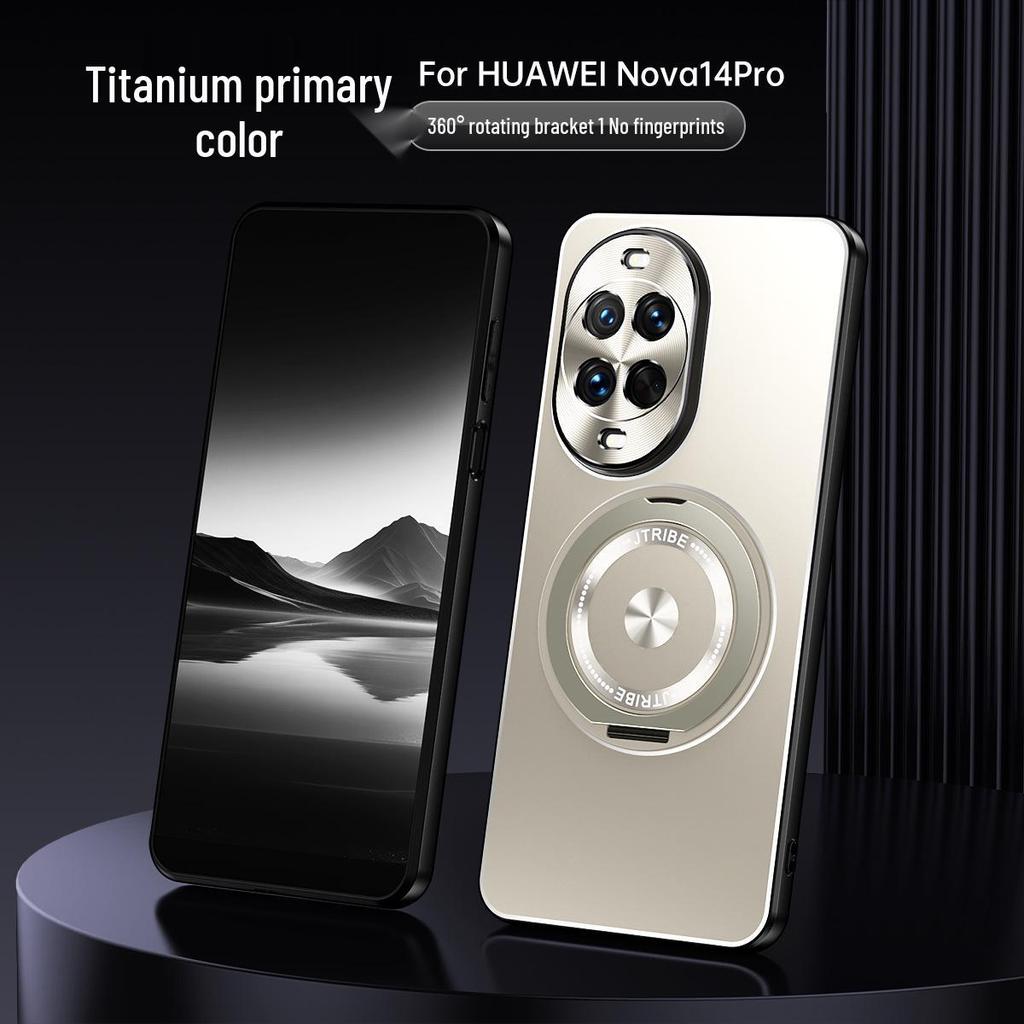 Защитный чехол для телефона Huawei Nova 14 Pro Ultra с металлическим вращающимся держателем