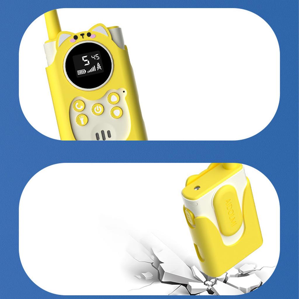 Walkie Talkie Children's Toy 2 Pack Outdoor 3KM Parent-child Interactive USB Charging Model