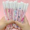 100 шт./Набор Стираемые Гелевые Ручки Kawaii Ручка Стираемые Сменные Блоки 0,5 мм Goy Девочка Студент Офис Письмо Школа Подарок Милые Канцелярские Товары
