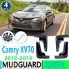 For Toyota Camry 2018~ XV70 4PCS Front Rear Car Fender Mudguard Mud Flaps Guard Splash Flap Car