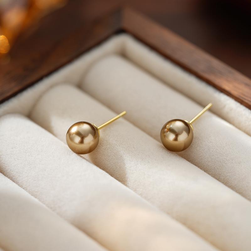 Серьги с жемчугом, минималистичные, литературные, геометрические, легкие, роскошные серьги разных размеров