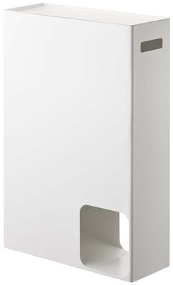 Туалетная бумага Yamazaki Jitsugyo Stocker White W33 x x H48cm Plate 12 Rolls Storage Toilet Slim 2294 (Ямадзаки) приблизительно. Д12.5