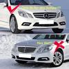 Разделители переднего бампера Комплект обвеса Диффузор Спойлер Для Mercedes Benz E-класс Купе C207 AMG e350 e250 e500 Дорестайлинг 2009-2012