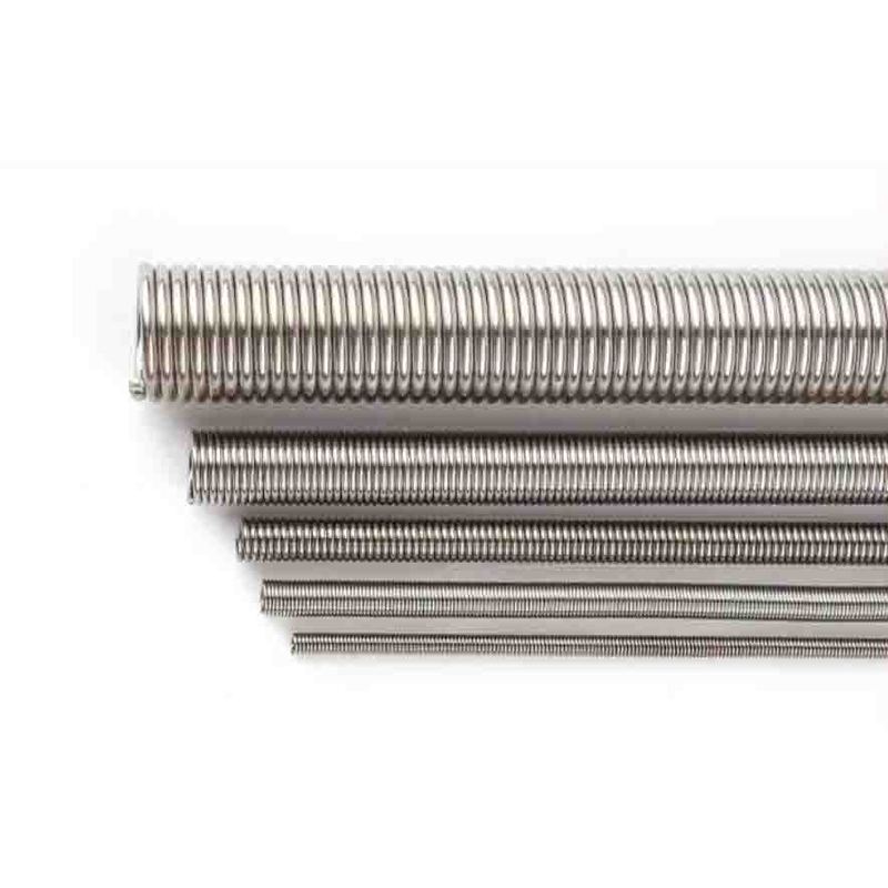 2PCs Thin Long Flexible Metal Extension Springs 1 Meter with Wire Diameter Options 0.8/0.9/1/1.2mm Outer Diameter 5-20mm