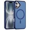 For iPhone 17 Case PC+TPU Skin Touch Anti-drop Phone Cover Compatible with MagSafe