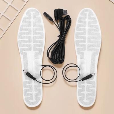 USB Стельки Зимние Электрические Для Подогрева Ног С Подогревом Для Охоты Лыж Рыбалки На Открытом Воздухе