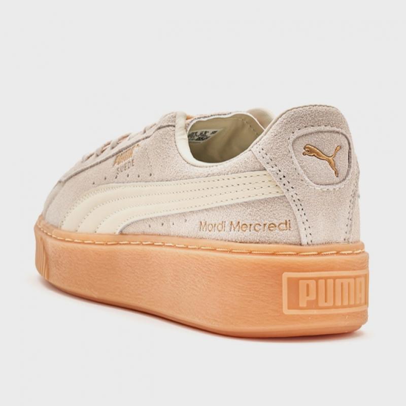 Puma Suede Platform Mardi Mercredi  Alpine Snow 