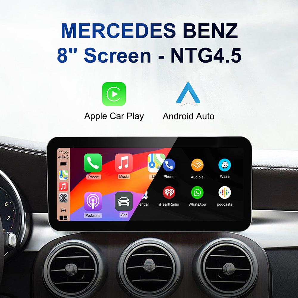 Беспроводной Android Auto Подходит для Mercedes Benz A B C E CLA GLA GLK ML Sprinter Модуль Becker NTG 4.5 Carplay Навигация
