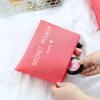6 pcs/set pink/blue/Grey travel storage bag large capacity waterproof luggage clothing underwear storage bag with zipper