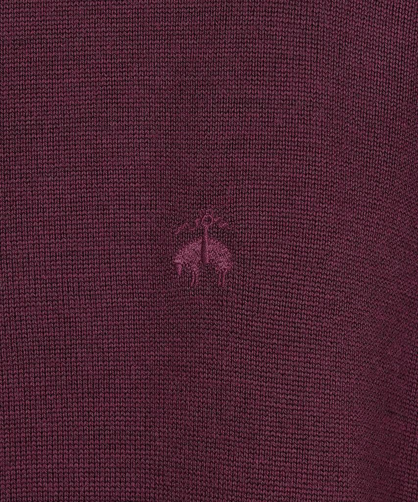 BROOKS BROTHERS Merino Wool Polo Sweater (Red) (Bbwtmf9637Dew)