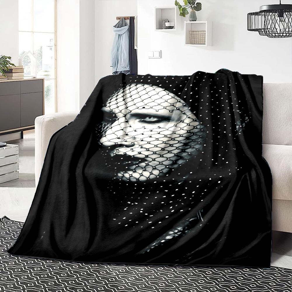 Gothic Veil Portrait Blanket Soft Throw Blanket For Home Bedroom Bed Sofa Travel Office Solid Christmas Blanket