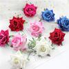 5Pcs Artificial Flower Eye-catching DIY Aesthetic Useful Bridal Accessories Faux Silk for Wedding