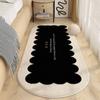 Коврик у кровати в спальне, плюшевый ковер, коврик у кровати в комнате, коврик для ног в журнальном столике в гостиной