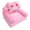 Toddler Chair for Girls Kids Cute Princess Tiara Fold Out Couch Bed Floor Cushion Armrest Sofa for
