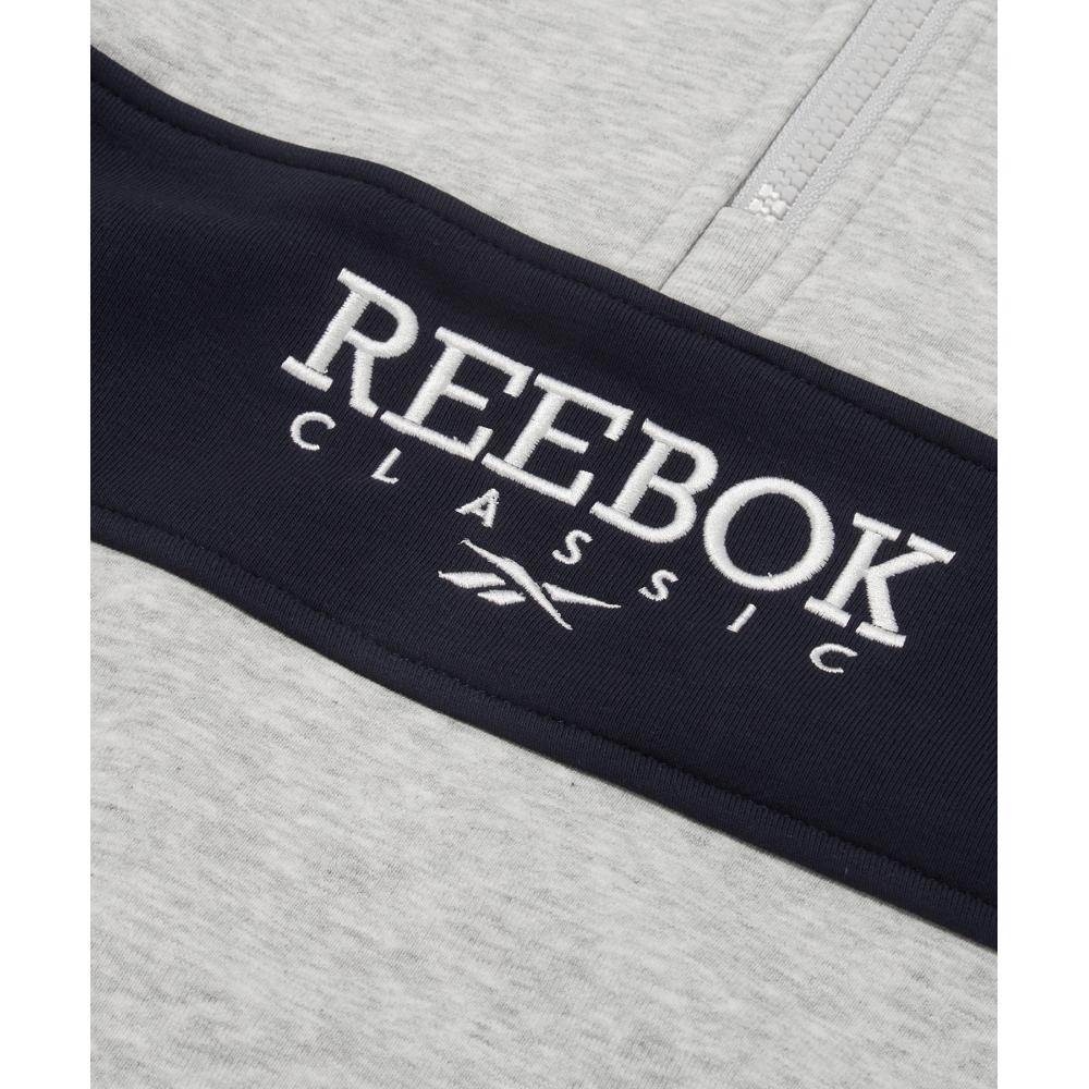 Reebok Толстовка на молнии Legacy Светло-серая