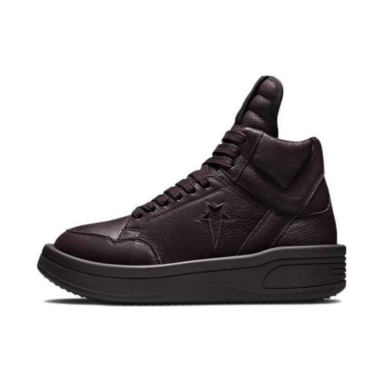 Rick Owens x Converse DRKSHDW TURBOWPN Mid Clay Унисекс Кроссовки Черные A01290C