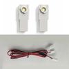 2Pcs LED Interior Light With Wire For Toyota Mazda Subaru Yaris Camry Corolla Cross Decorative Foot Light Illuminator Connector