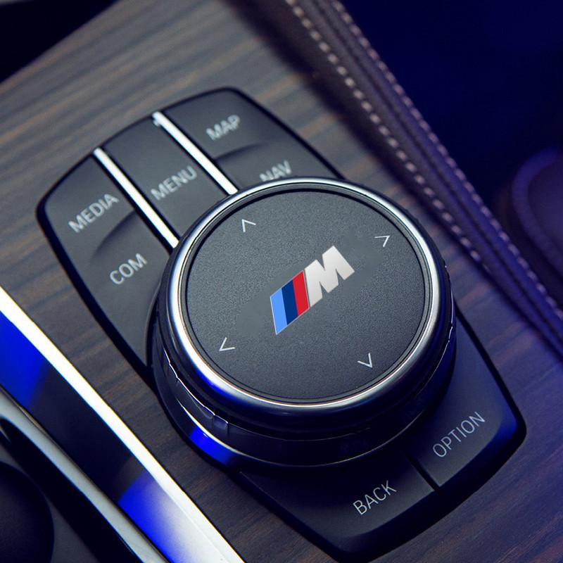 Car Metal Emblem Wiper Stickers Reflective Decor Decals For BMW E36 E64 E85 E60 F10 F30 F36 F32 F82 F83 F07 G01 G20 G21 X6 X5 X3