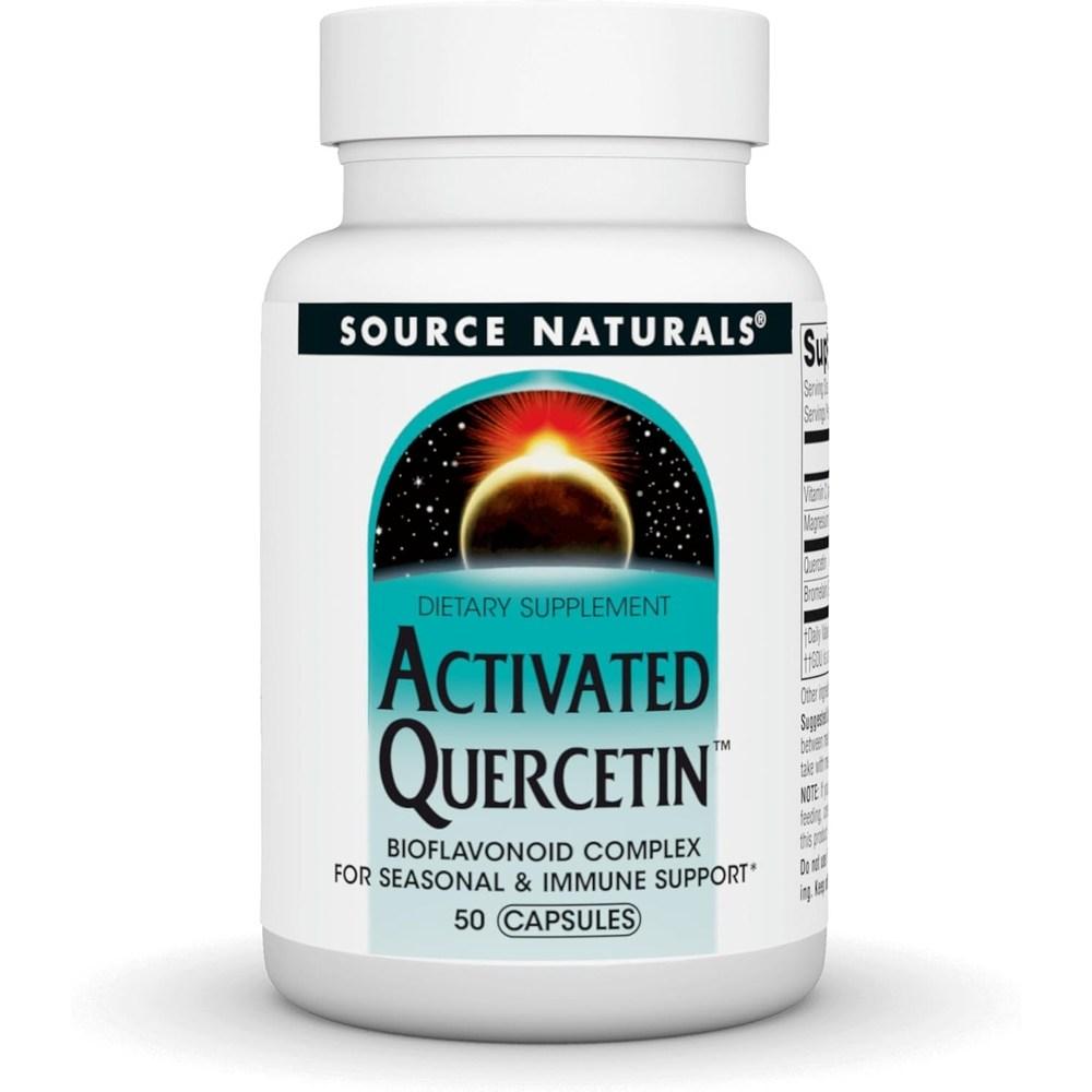 Source Naturals Кверцетин Бромелайн 50 Капсул 1 шт