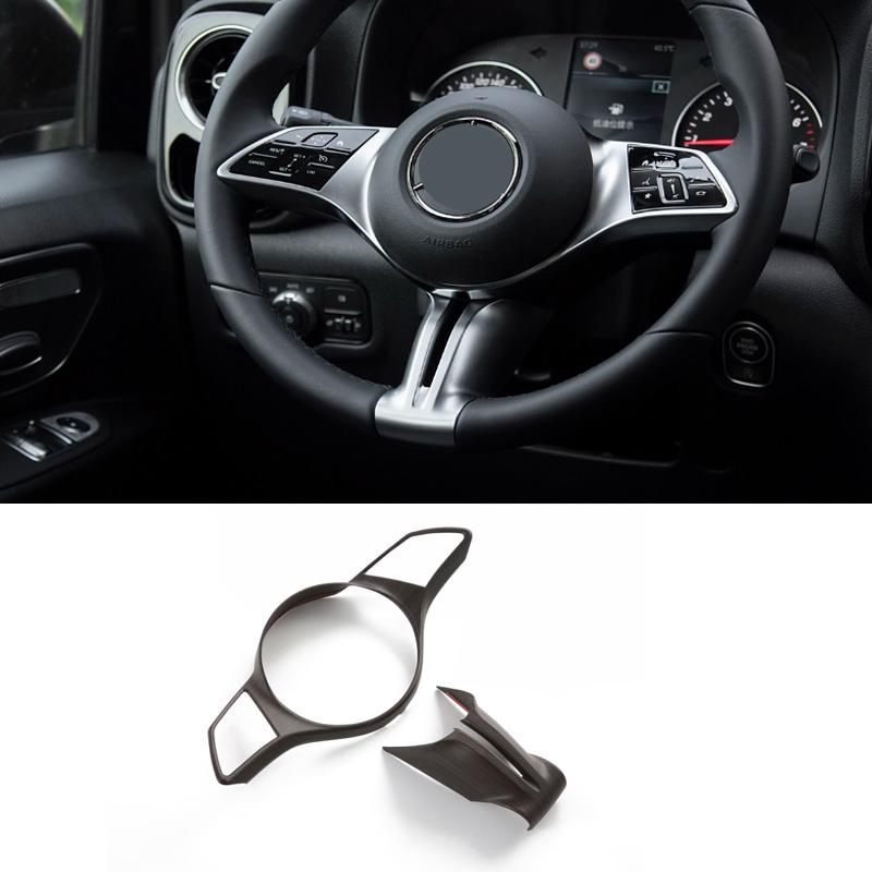 LHD For Mercedes Benz Vito /V class 2024 2025 ABS wood door handle Window Switch Water Cup Holder navigation AC Decorate cover