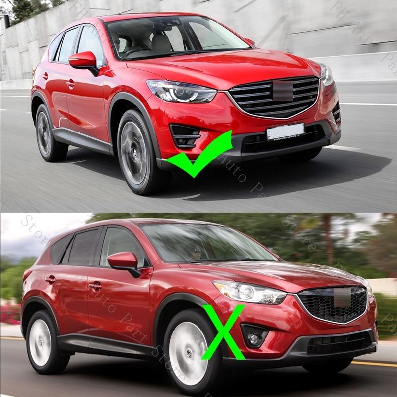 For Mazda CX-5 CX5 2015 2016 Front Bumper Fog Lamp Light Cover Frame Foglight Foglamp Trim Lid Bezel Hood KA0J50C21A KA0J50C11A
