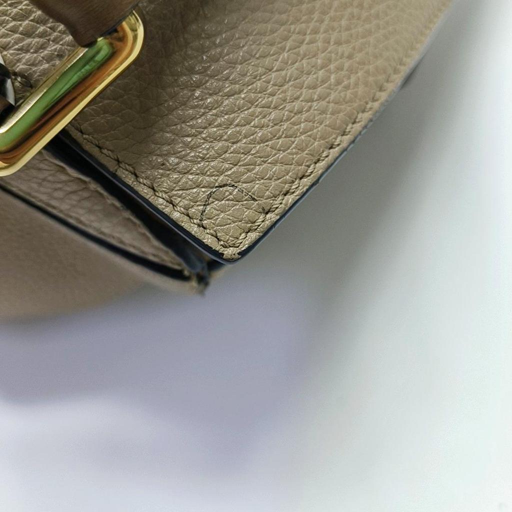 [Pre-Owned] Loewe Small Puzzle Edge Bag 'Taupe' - Good #4XUINF