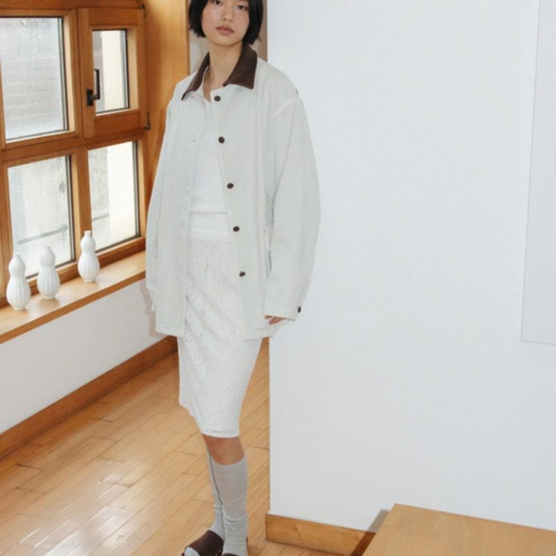 MONOHA Sheer socks (light gray / dark gray)