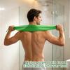 Stretchy Nylon Exfoliating Body Scrub Towel for Shower and, with Zipper Pouch