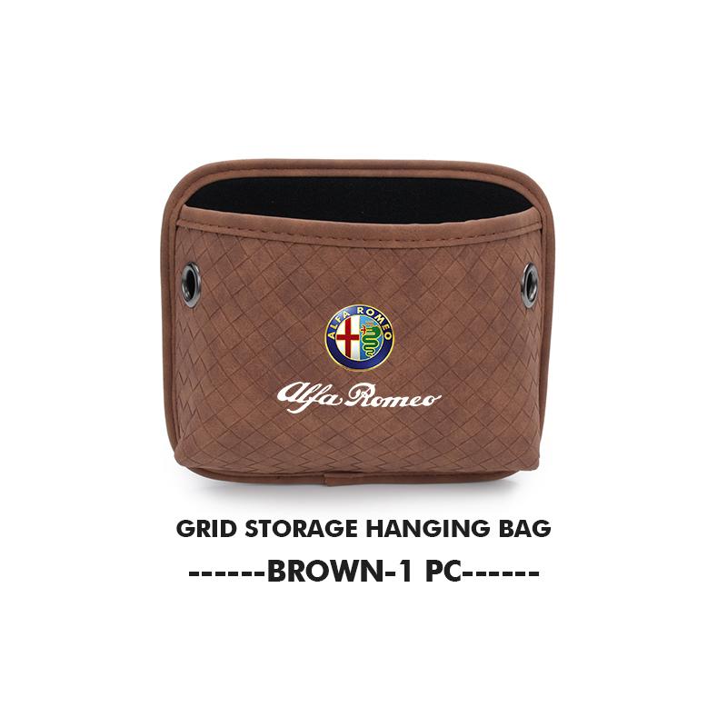 Car Door Storage Bag Drink Waste Card Key Sunglasses Holder For Alfa Romeo Giulietta GT 159 147 156 Mito Brera Giulia Spider F1