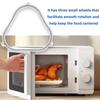 7.48 in W11252182 Microwave Turntable Ring Replacement for Whirlpool with Rollers 8206227 Microwave Glass Tray Support Holder for Whirlpool Microwave