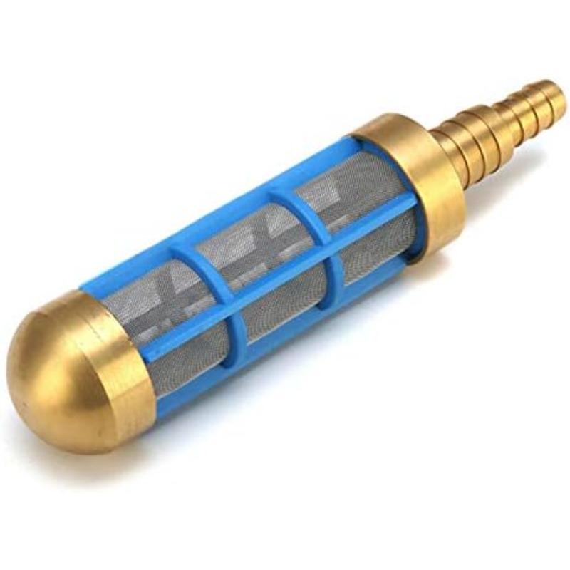 3/4 Inch 1/2 Inch Brass Water Filter Suction Filter Hose Pressure Washer Water Pump Sieve Pickup Filter Cleaning for Washing Machine