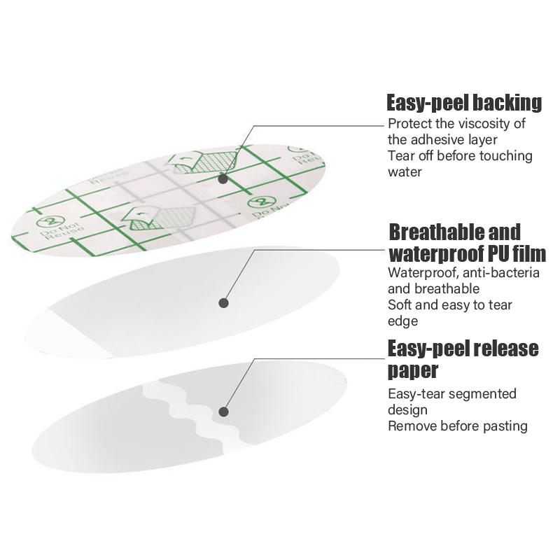 20/60/120Pcs Plastic Waterproof Ear Protector Swimming Cover Caps Salon Tool