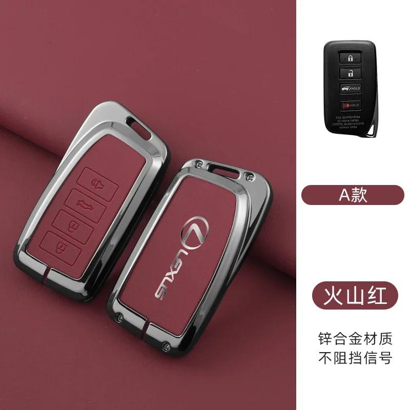 PPFX2 Leather Car Key Case Cover For Lexus IS ES CT200H NX LX 250 300 350 450H 300H ES300h ES200 UX250h LS350 LS500h ES350 Accessories