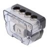 Power Distribution Block Junction Box Mini Series 1/0 Gauge In To4 Gauge Out SPDP-1044 Junction Case Replacement
