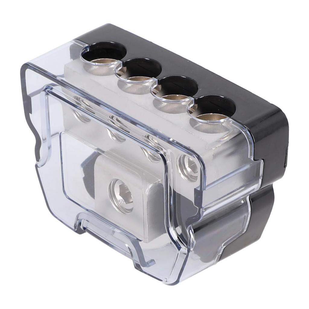 Power Distribution Block Junction Box Mini Series 1/0 Gauge In To4 Gauge Out SPDP-1044 Junction Case Replacement