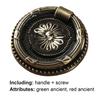 Drawer Handle Pull Retro Antique Flower Carved Retro Cabinet Knob Cupboard Wardrobe