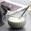 Household Handle High Temperature Resistant Large Capacity Glass Phnom Penh Pumpkin Milk Coffee Breakfast Cup