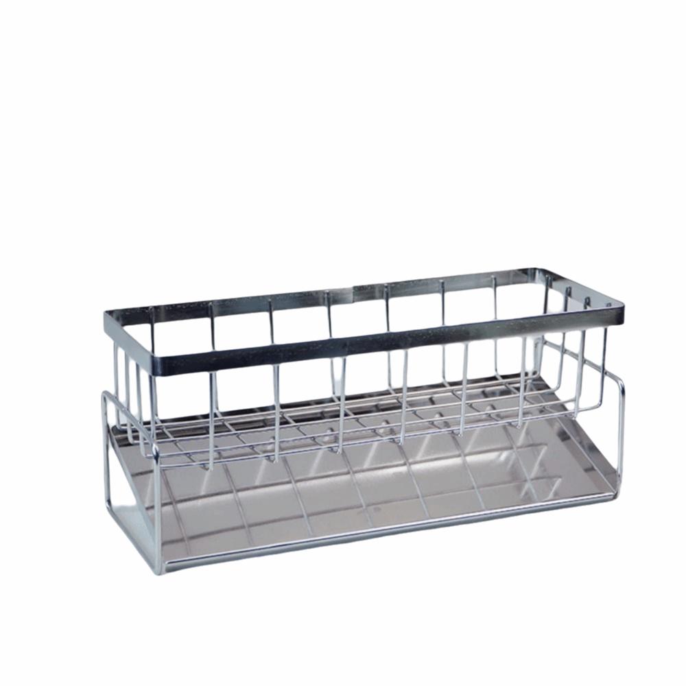 Space-Saving Kitchen Sink Draining Rack Multi-Functional Sink Shelf Sink Organizer Bathroom
