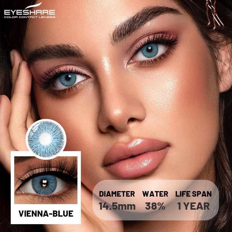 1 Pair Colored Contact Lenses Natural Look Gray Eye Lenses Brown Contacts Blue Lenses Green Eye Contacts Color Eye Lens