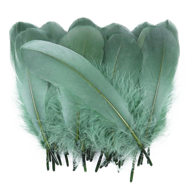 DIY 10-15 см Белые гусиные перья Для поделок Мягкие плавающие лебединые перья Изготовление украшений Свадебные аксессуары Декорации Поделки Перья
