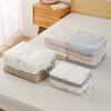 Прозрачный органайзер большой емкости, сумка для хранения свитера, простыня, водонепроницаемый органайзер, складная сумка для хранения
