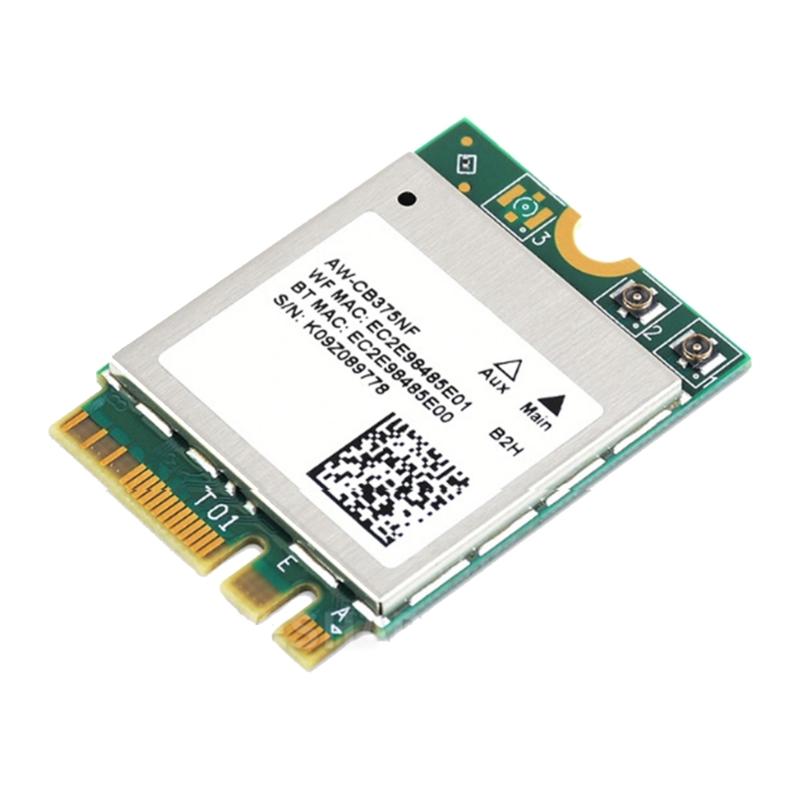 Беспроводная сетевая карта AW CB375NF DualBand 2.4/5GHz, 1200Mbps, BT5.0 для Linux/Windows 10/11 совместимый разъем WIFI