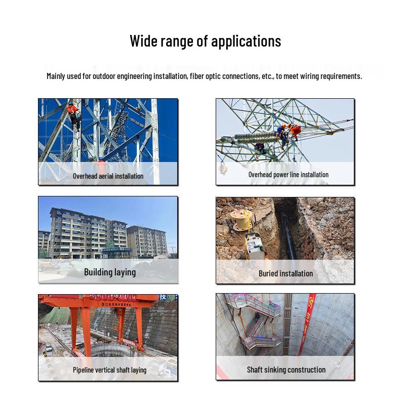 GYTZA Outdoor 24-Core Single-Mode Armored Fiber Optic Cable