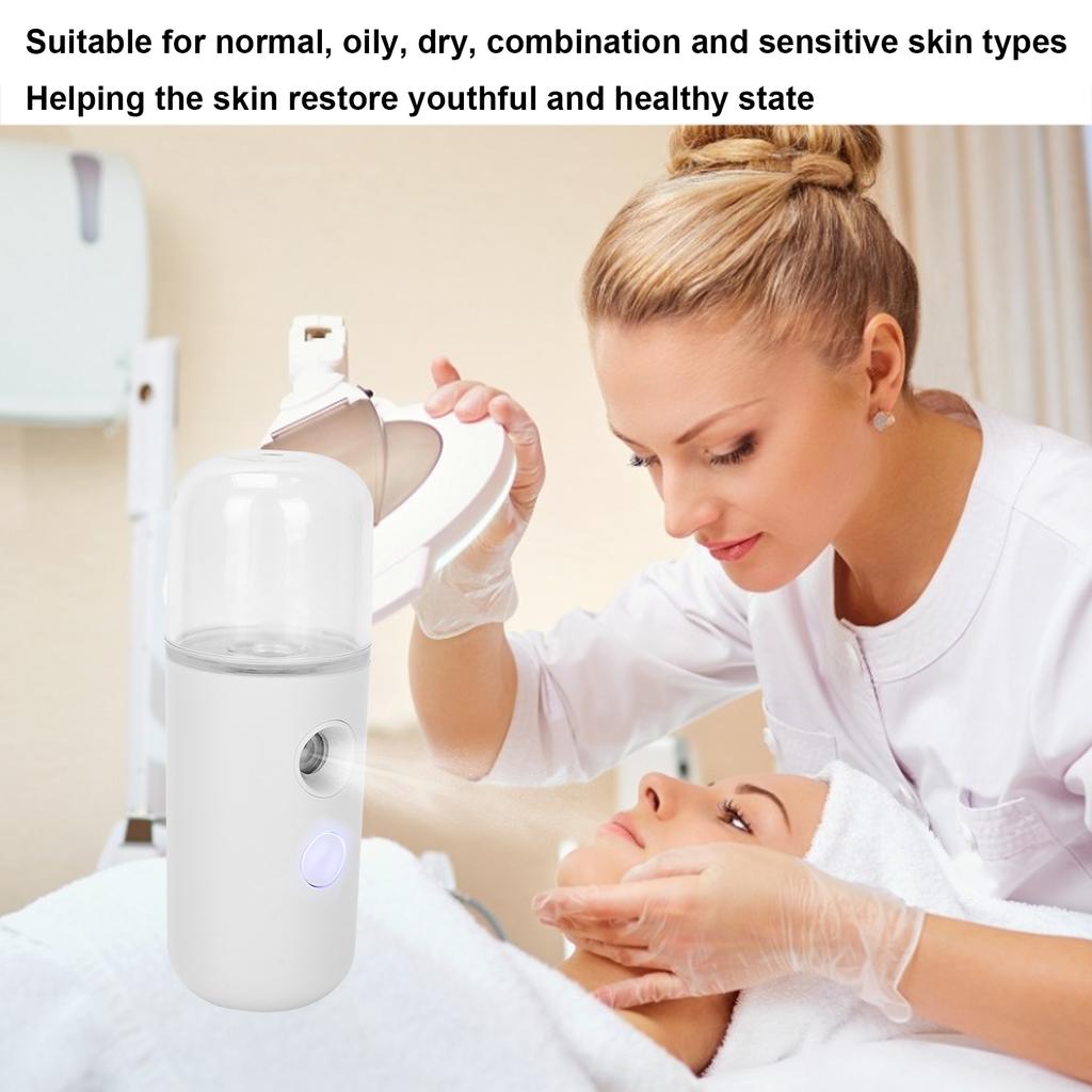 Nano Facial Mist Sprayer Мини Портативный увлажняющий спрей для лица для ухода за кожей (30мл)