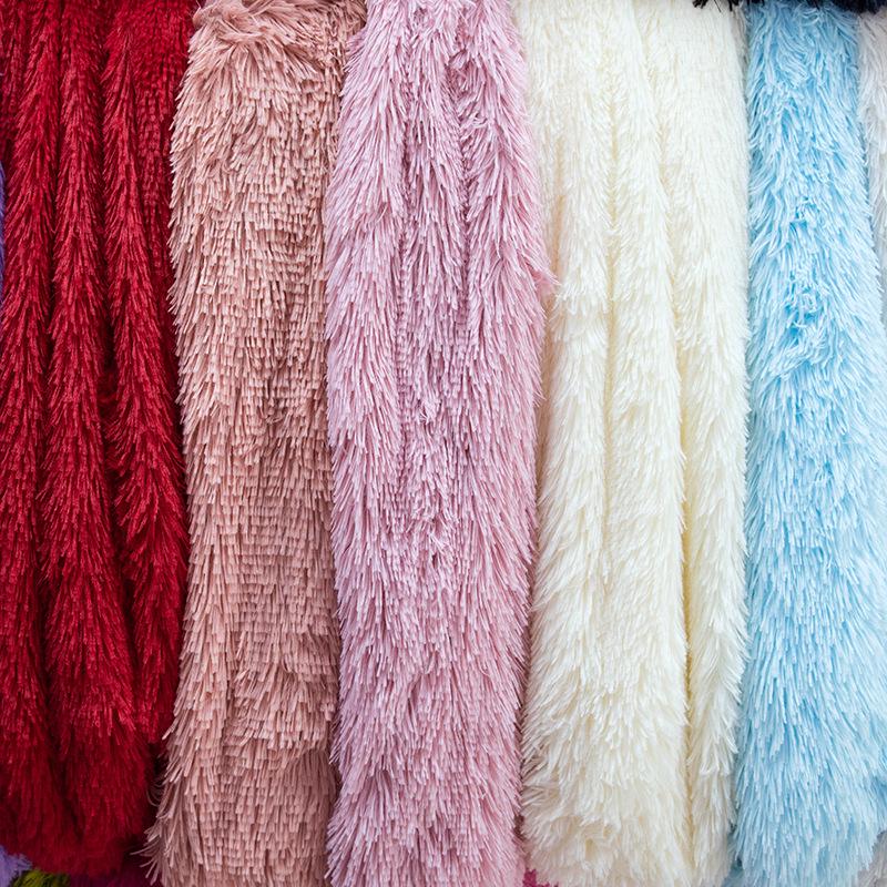 40 волос PV плюшевая корейская ткань для кроватей для домашних животных и домашнего текстиля