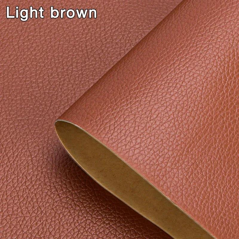 Self Adhesive Leather Genuine Repair Patch Tape Self-Adhesive House DIY Fix For Sofa Moto Car Seat Chair Bag Sticker Patches
